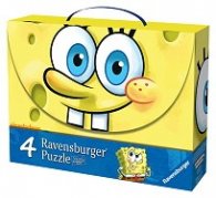 Пъзел 4 в 1 Sponge Bob 072132