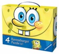 Пъзел 4 в 1 Sponge Bob 072132