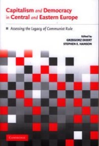 Capitalism and Democracy in Central and Eastern Europe
