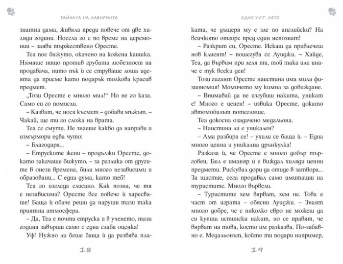 Криминалните случаи на Теа: Тайната на лабиринта
