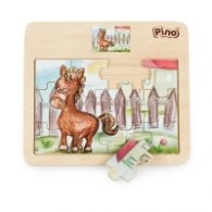 Toys Pino Пъзел Рошавото конче - 12 части 4102C