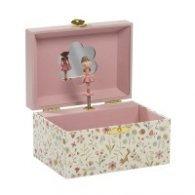 Музикална Кутия за Бижута Rosa Fairy Garden 126237