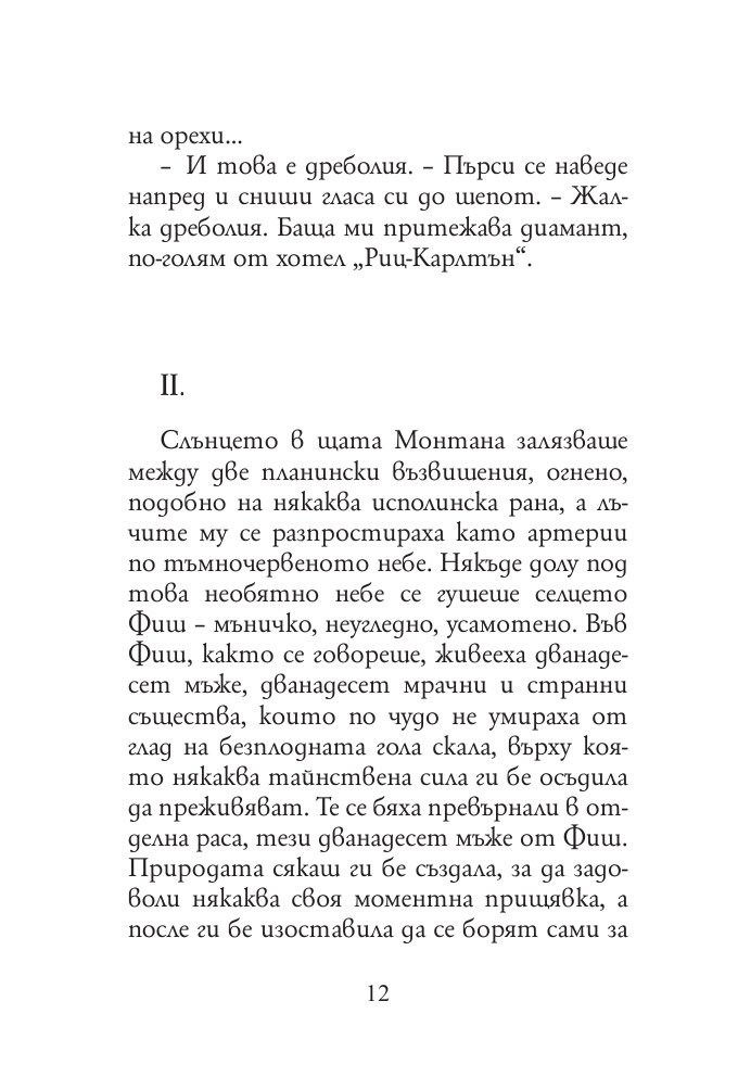 Диамант, голям колкото "Риц" (малък формат)