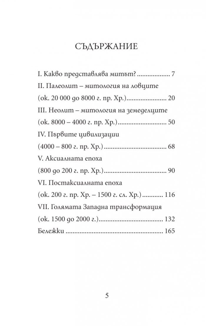 Кратка история на мита