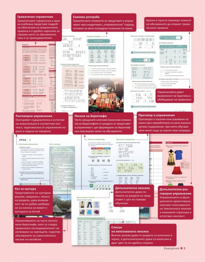 Учебник по китайски език Част 1 + 3 CD