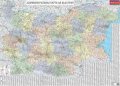 Административна карта на България М 1:380 000