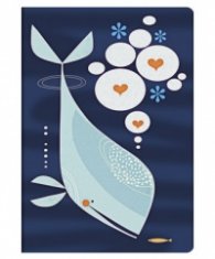 Бележник Paperblanks Whale and Friend,Midi,Lined/ 5565