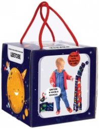 Ракета - Комплект от книга и кубчета за игра и учене