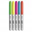 Комплект перманентни маркери BIC Intensity, объл връх 1.8 мм, 5 интензивни цвята, BL5 10904607
