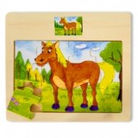 Toys Pino пъзел конче 12 ел. 4102-1