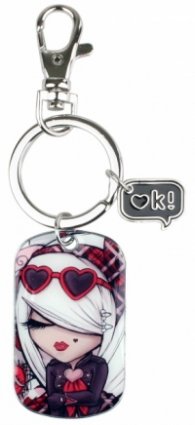 Kimmidol Love метален ключодържател СОРОУ KLF003
