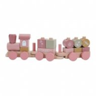 Комплект Дървено Влакче Flowers LD7035