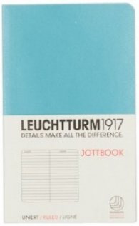 Бележник Leuchtturm Albenverlag Jottbook Pocket, Turquoise [lined]/ 339 948