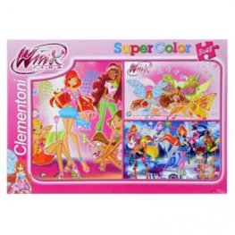 Пъзел Super Color 3 х 48 ч.: Winx 25169