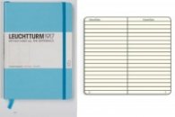 Бележник Leuchtturm 1917 Pocket Liniert [Ruled], Hardcover, Turquoise/ 338 732
