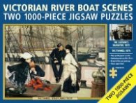 Victorian River Boat Scenes (two 1000- piece jigsaw puzzles)
