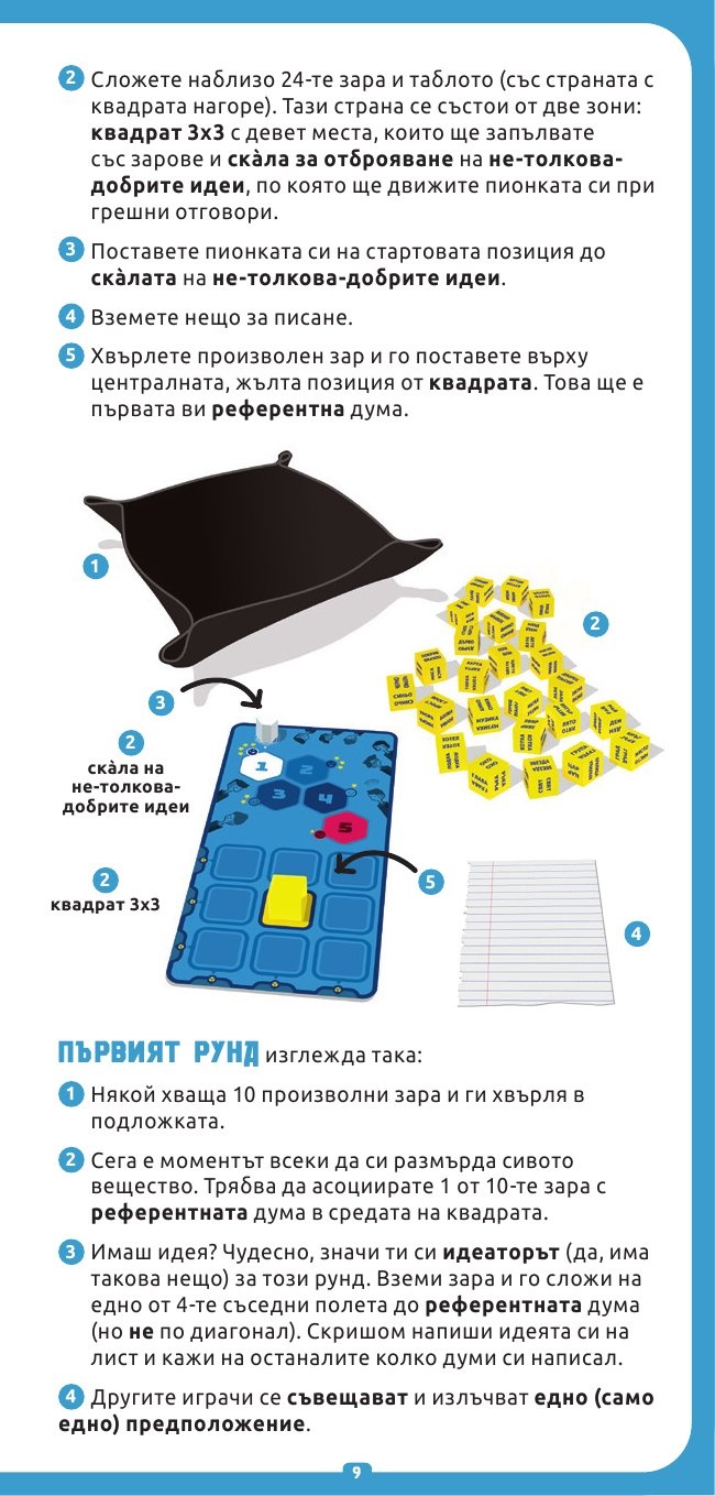 10 зара. Настолна игра