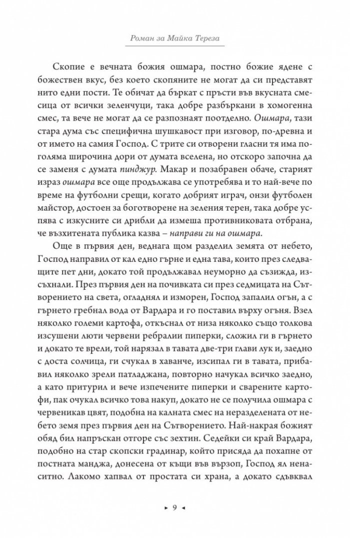 Роман за Майка Тереза