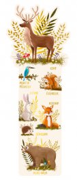 Книгоразделител - Горски животни CARTES D'ART