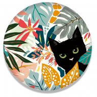 Магнит - Черно коте CARTES D'ART