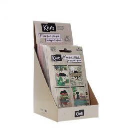 Комплект от 4 магнитни разделителя за книга - котета KIUB MPM34H01-24