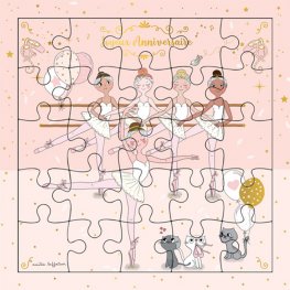 Картичка пъзел - Балерини CARTES D'ART