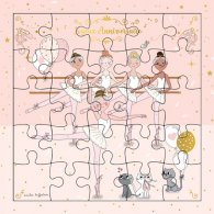 Картичка пъзел - Балерини CARTES D'ART
