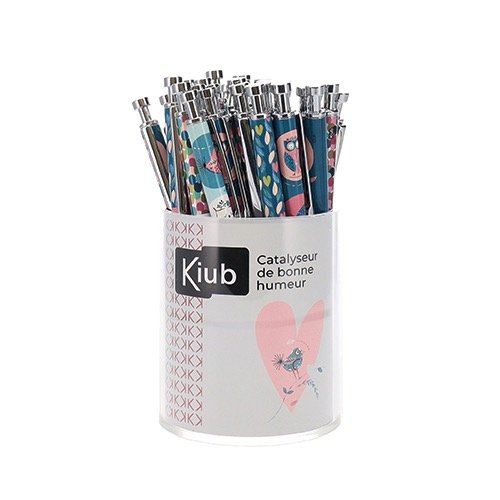 Метална химикалка - птички KIUB SBIM38L01-36