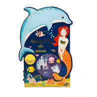 Комплект стикери и постер - Русалка CARTES D'ART